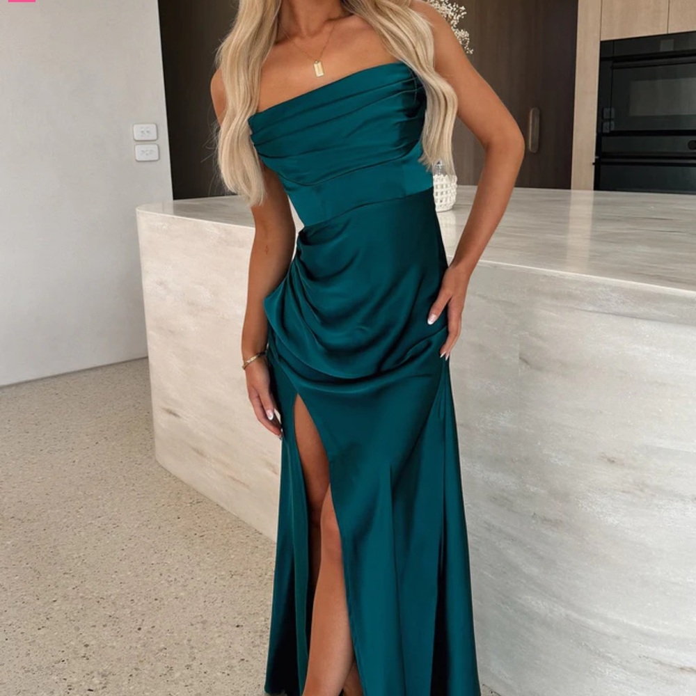Lola Maxi Dress Emerald - That’s So Fetch